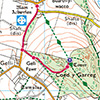 Map cerdded Garreg